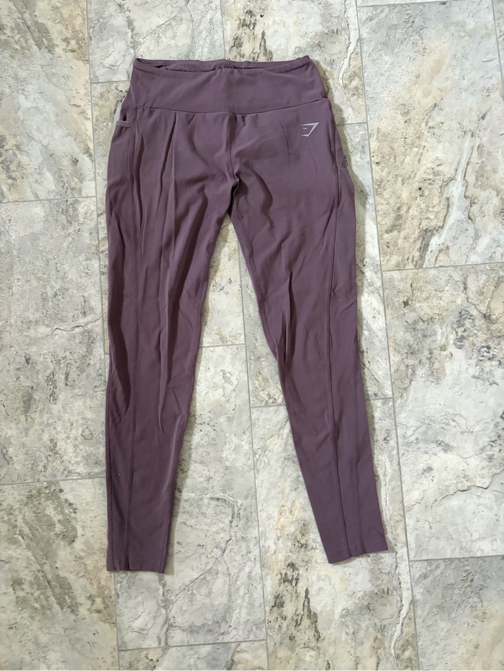 Gymshark Mauve Seamless Workout Leggings